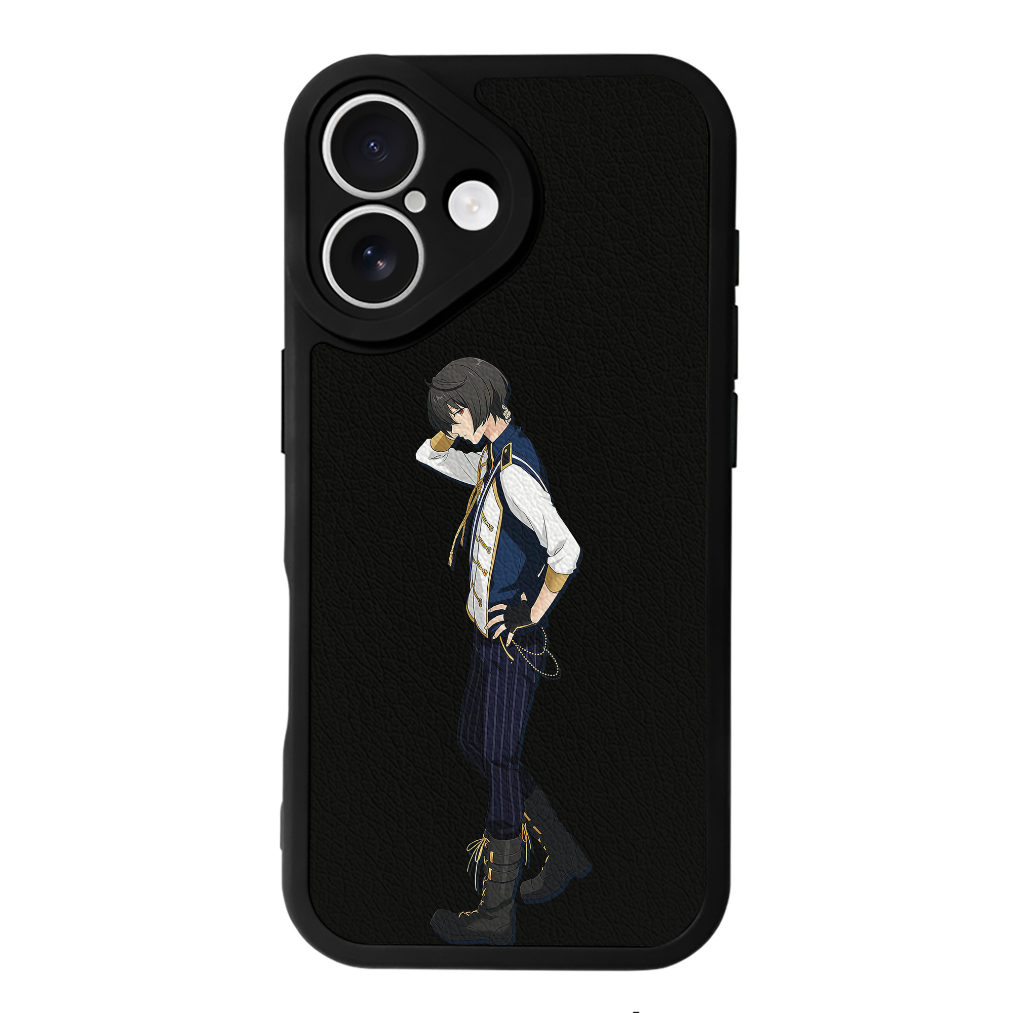 （画像用） あんさんぶるスターズ! Ensemble Stars 【iPhone 16シリーズ対応】シリコンスマホケース（レザー調） 材質：シリコン